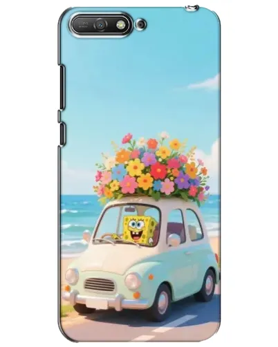 Чехол для Huawei Y6 2018 с картинкой «Автомобильное путешествие» Чехол для Huawei Y6 2018 с картинкой «Автомобильное путешествие»