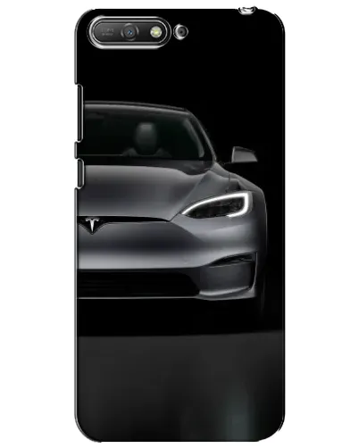 Чехол для Huawei Y6 2018 с картинкой «Tesla Model S Look» Чехол для Huawei Y6 2018 с картинкой «Tesla Model S Look»