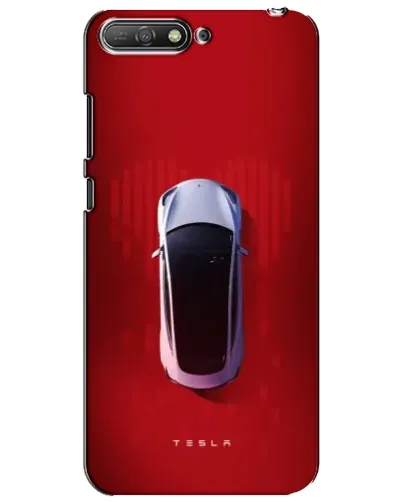 Чехол для Huawei Y6 2018 с картинкой «Tesla Top View» Чехол для Huawei Y6 2018 с картинкой «Tesla Top View»