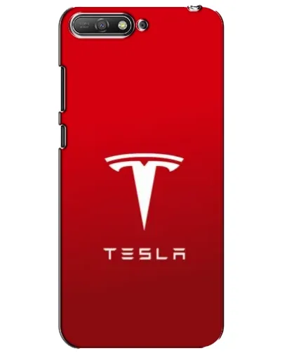 Чехол для Huawei Y6 2018 с картинкой «Tesla Red Classic» Чехол для Huawei Y6 2018 с картинкой «Tesla Red Classic»
