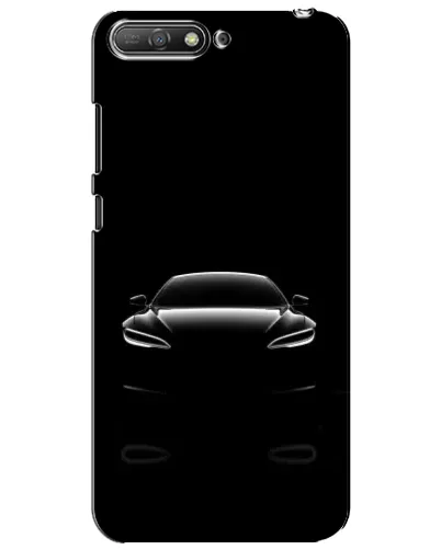 Чехол для Huawei Y6 2018 с картинкой «Силуэт Tesla Night» Чехол для Huawei Y6 2018 с картинкой «Силуэт Tesla Night»