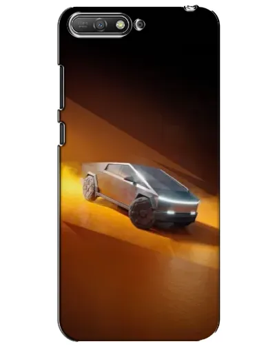 Чехол для Huawei Y6 2018 с картинкой «Cybertruck в пустыне» Чехол для Huawei Y6 2018 с картинкой «Cybertruck в пустыне»