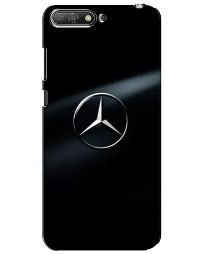 Чехол для Huawei Y6 2018 с картинкой «Mercedes на металле» Чехол для Huawei Y6 2018 с картинкой «Mercedes на металле»