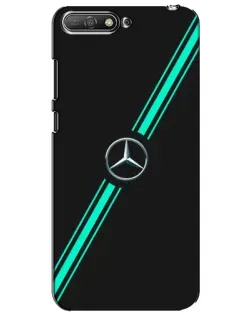 Чехол для Huawei Y6 2018 с картинкой «Спортивные линии Mercedes» Чехол для Huawei Y6 2018 с картинкой «Спортивные линии Mercedes»