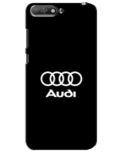 Чехол для Huawei Y6 2018 с картинкой «Классическое лого Audi»