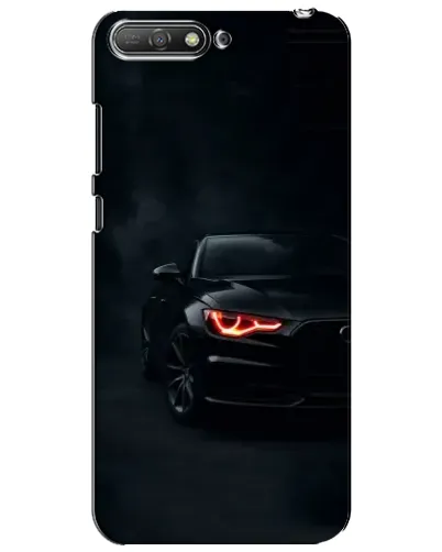 Чехол для Huawei Y6 2018 с картинкой «Audi — хищный взгляд»