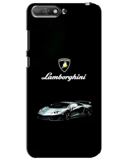 Чехол для Huawei Y6 2018 с картинкой «Логотип Lamborghini классика» Чехол для Huawei Y6 2018 с картинкой «Логотип Lamborghini классика»