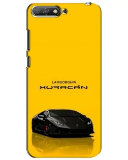 Чехол для Huawei Y6 2018 с картинкой «Lamborghini Huracan черный» Чехол для Huawei Y6 2018 с картинкой «Lamborghini Huracan черный»