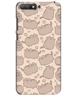 Чехол для Huawei Y6 2018 с картинкой «Маленькие Пушины»
