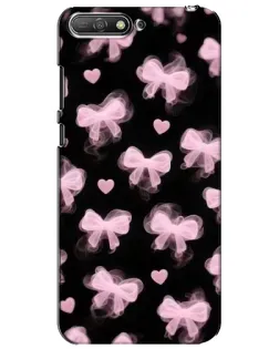 Чехол для Huawei Y6 2018 с картинкой «Геометрия банта»