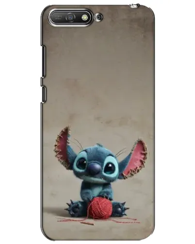 Чехол для Huawei Y6 2018 с картинкой «Стич на коричневом фоне» Чехол для Huawei Y6 2018 с картинкой «Стич на коричневом фоне»