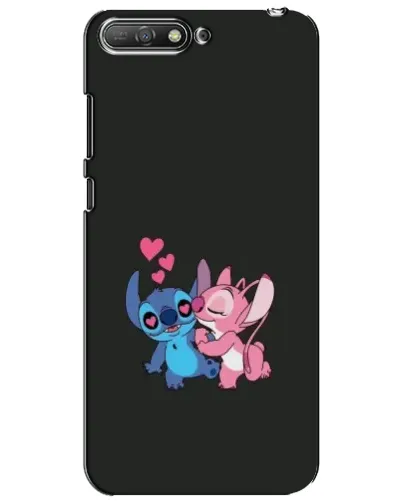 Чехол для Huawei Y6 2018 с картинкой «Анжел целует Стича» Чехол для Huawei Y6 2018 с картинкой «Анжел целует Стича»