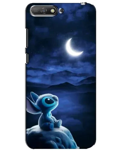 Чехол для Huawei Y6 2018 с картинкой «Лунная ночь Стича» Чехол для Huawei Y6 2018 с картинкой «Лунная ночь Стича»