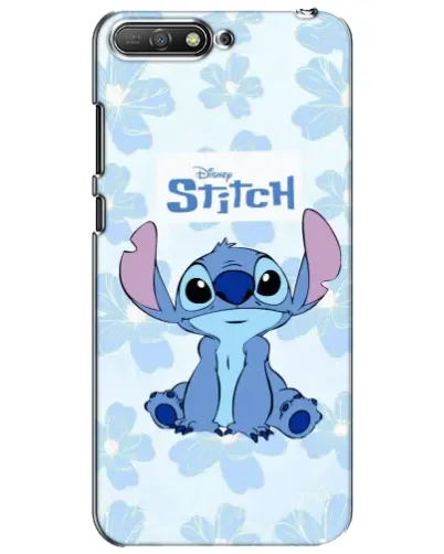 Чехол для Huawei Y6 2018 с картинкой «Stitch среди цветов» Чехол для Huawei Y6 2018 с картинкой «Stitch среди цветов»