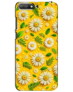 Чехол для Huawei Y6 2018 с картинкой «Ромашковое солнце» Чехол для Huawei Y6 2018 с картинкой «Ромашковое солнце»