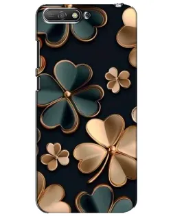 Чехол для Huawei Y6 2018 с картинкой «Клевер в золоте» Чехол для Huawei Y6 2018 с картинкой «Клевер в золоте»