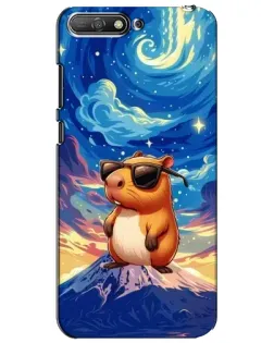 Чохол для Huawei Y6 2018 з картинкою «Капібара Ван Гога»