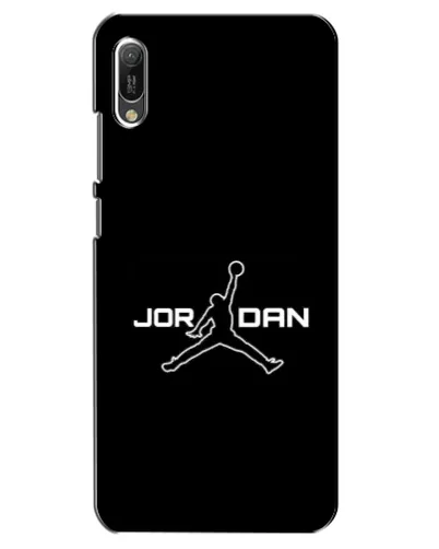 Чехол для Huawei Y6 2019 с картинкой «Nike Pink Swirl»