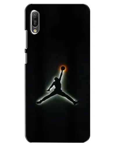 Чехол для Huawei Y6 2019 с картинкой «Jordan Gradient Logo»