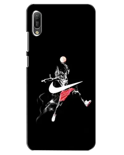 Чехол для Huawei Y6 2019 с картинкой «Jordan Jumpman»