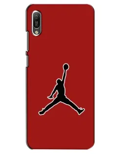 Чохол для Huawei Y6 2019 з картинкою «Jordan Red Back» Чохол для Huawei Y6 2019 з картинкою «Jordan Red Back»