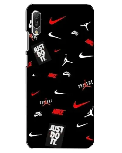 Чехол для Huawei Y6 2019 с картинкой «Nike Mix Pattern»