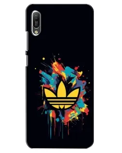 Чехол для Huawei Y6 2019 с картинкой «Adidas Splash»