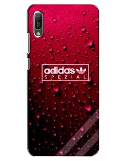 Чехол для Huawei Y6 2019 с картинкой «Adidas Gold Marble»