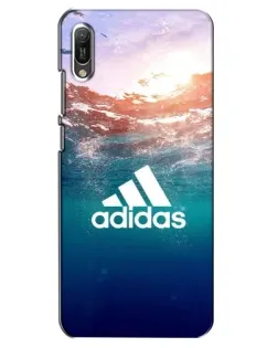 Чехол для Huawei Y6 2019 с картинкой «Океанская глубина адидас»