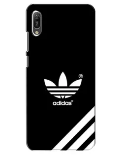 Чехол для Huawei Y6 2019 с картинкой «Adidas с диагональными полосами»