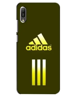 Чехол для Huawei Y6 2019 с картинкой «Оливковый градиент Adidas»