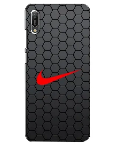 Чехол для Huawei Y6 2019 с картинкой «Nike — карбоновая сетка» Чехол для Huawei Y6 2019 с картинкой «Nike — карбоновая сетка»