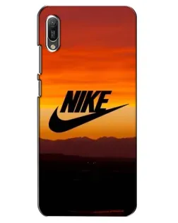 Чехол для Huawei Y6 2019 с картинкой «Nike — вечерний горизонт» Чехол для Huawei Y6 2019 с картинкой «Nike — вечерний горизонт»