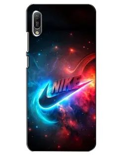 Чехол для Huawei Y6 2019 с картинкой «Огненный логотип Nike» Чехол для Huawei Y6 2019 с картинкой «Огненный логотип Nike»