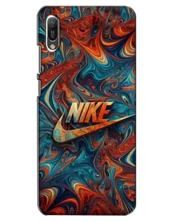 Чехол для Huawei Y6 2019 с картинкой «Nike в абстракции» Чехол для Huawei Y6 2019 с картинкой «Nike в абстракции»