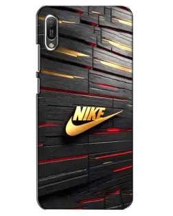 Чехол для Huawei Y6 2019 с картинкой «Золотой Nike на металле» Чехол для Huawei Y6 2019 с картинкой «Золотой Nike на металле»
