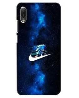 Чехол для Huawei Y6 2019 с картинкой «Звездный путь Nike» Чехол для Huawei Y6 2019 с картинкой «Звездный путь Nike»