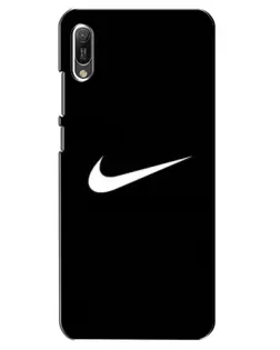 Чехол для Huawei Y6 2019 с картинкой «Минималистический Найк» Чехол для Huawei Y6 2019 с картинкой «Минималистический Найк»