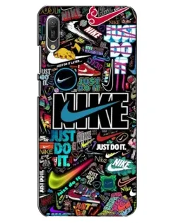Чехол для Huawei Y6 2019 с картинкой «Яркий коллаж Nike» Чехол для Huawei Y6 2019 с картинкой «Яркий коллаж Nike»