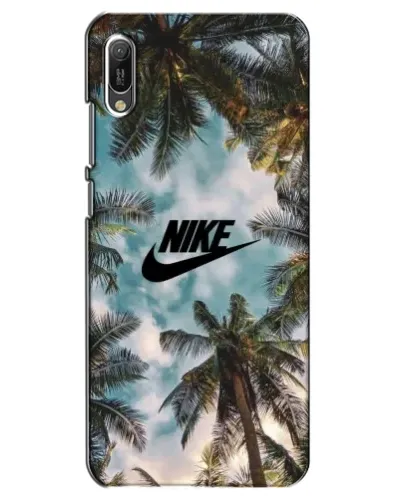 Чехол для Huawei Y6 2019 с картинкой «Тропический принт Nike» Чехол для Huawei Y6 2019 с картинкой «Тропический принт Nike»