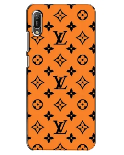 Чехол для Huawei Y6 2019 с картинкой «Оранжевый стиль LV» Чехол для Huawei Y6 2019 с картинкой «Оранжевый стиль LV»