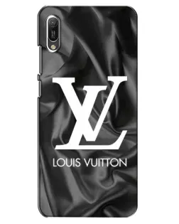 Чехол для Huawei Y6 2019 с картинкой «Шелковый Louis Vuitton»