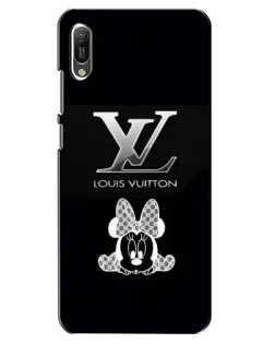 Чехол для Huawei Y6 2019 с картинкой «LV и Минни Маус»