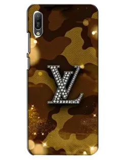 Чехол для Huawei Y6 2019 с картинкой «Камуфляжный Louis Vuitton»