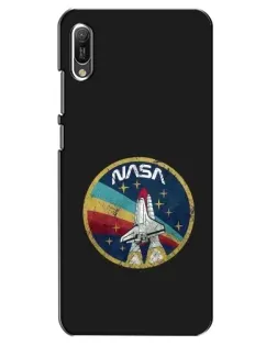 Чехол для Huawei Y6 2019 с картинкой «NASA — эмблема миссии» Чехол для Huawei Y6 2019 с картинкой «NASA — эмблема миссии»