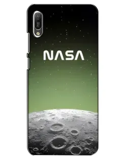 Чехол для Huawei Y6 2019 с картинкой «NASA — лунный градиент» Чехол для Huawei Y6 2019 с картинкой «NASA — лунный градиент»