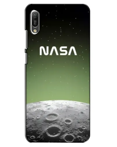 Чехол для Huawei Y6 2019 с картинкой «NASA — лунный градиент»