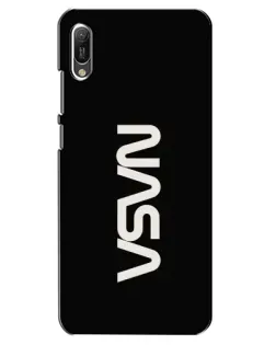 Чехол для Huawei Y6 2019 с картинкой «NASA — вертикальный логотип» Чехол для Huawei Y6 2019 с картинкой «NASA — вертикальный логотип»