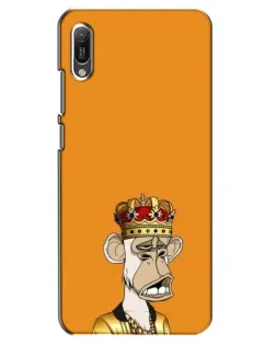 Чохол для Huawei Y6 2019 з картинкою «Золота мавпа Bored Ape» Чохол для Huawei Y6 2019 з картинкою «Золота мавпа Bored Ape»