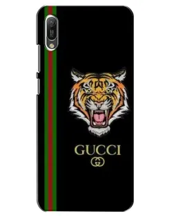 Чехол для Huawei Y6 2019 с картинкой «Тигр Gucci»